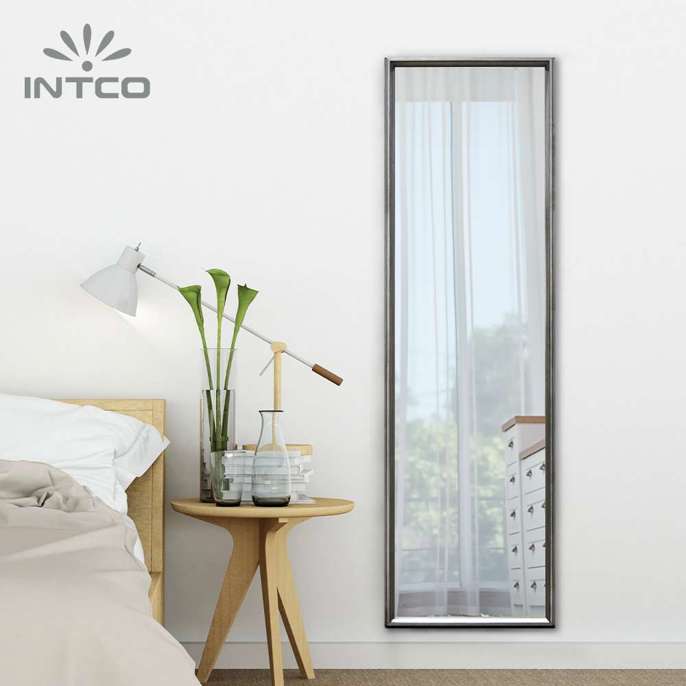 Intco silver antique wall mirror is a practical wall accent for any room